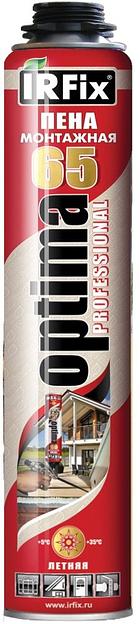 Пена монтажная IRFix OPTIMA 65 профессиональная 800мл фото 1