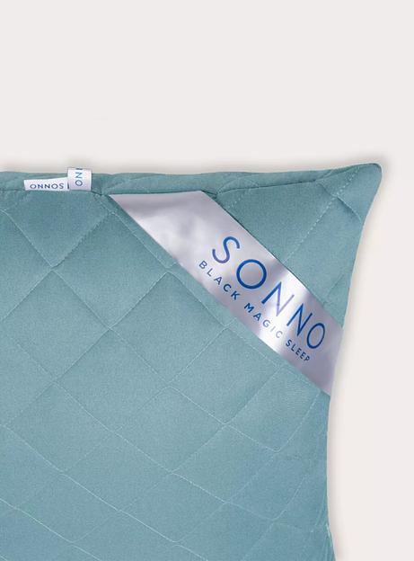 Подушка SONNO Aura 70x70 гипоаллергенный наполнитель Amicor TM Цвет Бельгийский зеленый ОПТ фото 5