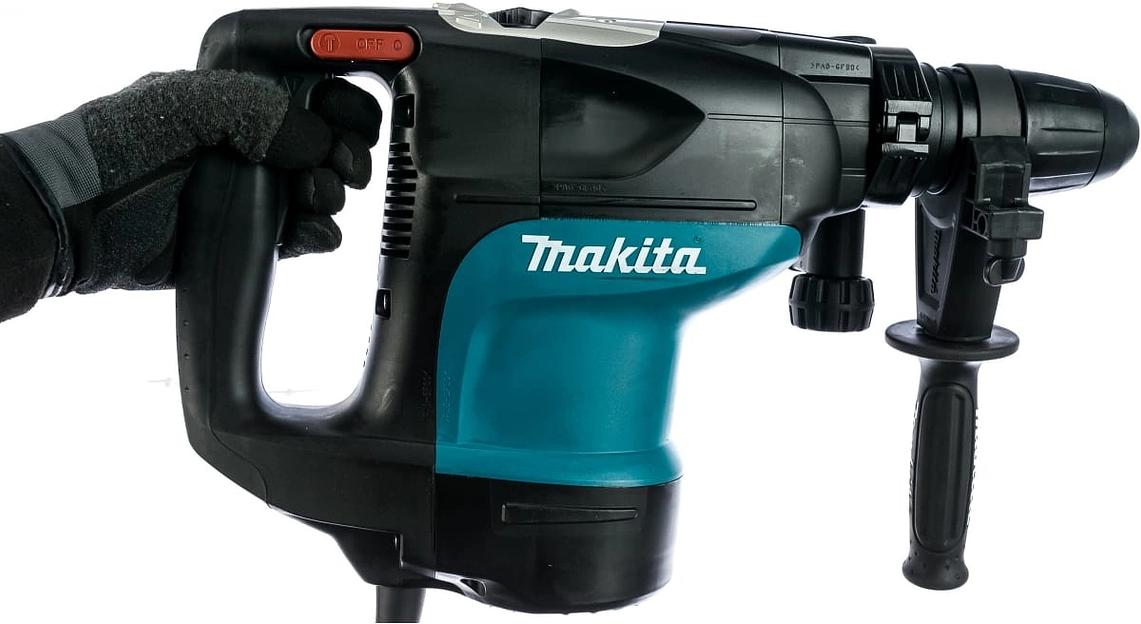 Перфоратор Makita HR4501C патрон:SDS-max уд.:13Дж 1350Вт (кейс в комплекте) фото 6