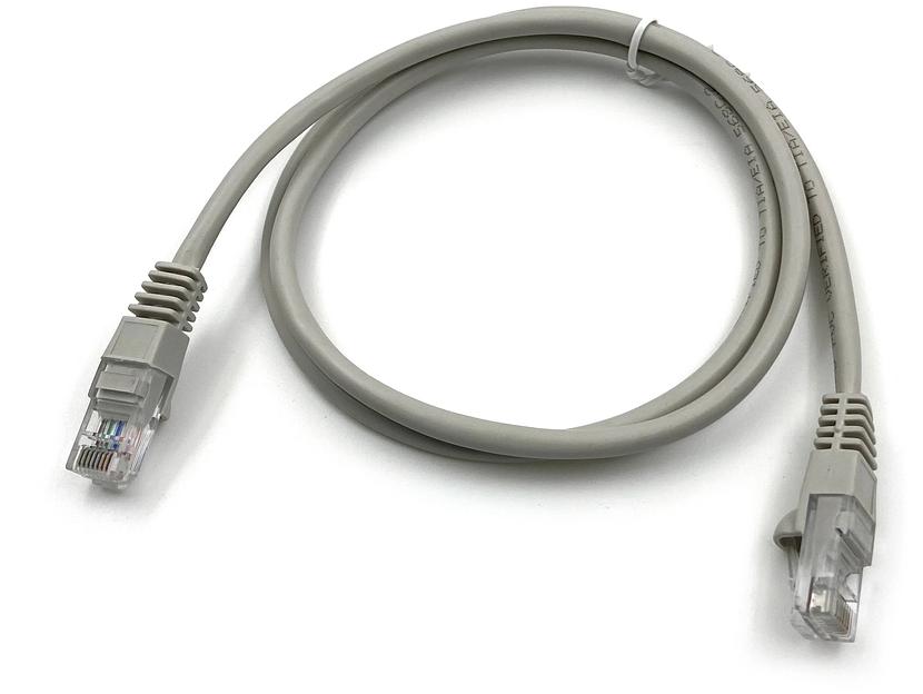 Патч-корд Buro LSZH UTP cat5E 1м серый RJ-45 (m)-RJ-45 (m) (UTP-5E-1M-G-LSZH) фото 1