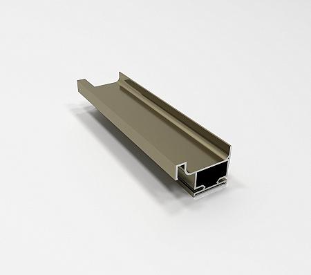 Профиль Н-образный асимметричный L=4,50м Шампань фото 1