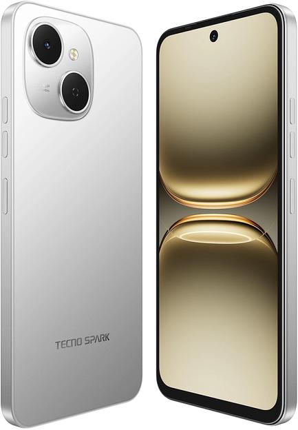 Смартфон Tecno Spark 40C 256Gb 8Gb белый моноблок 3G 4G 6.67" 720x1600 Android 14 48Mpix 802.11 a/b/g/n/ac NFC GPS GSM900/1800 Protect фото 8