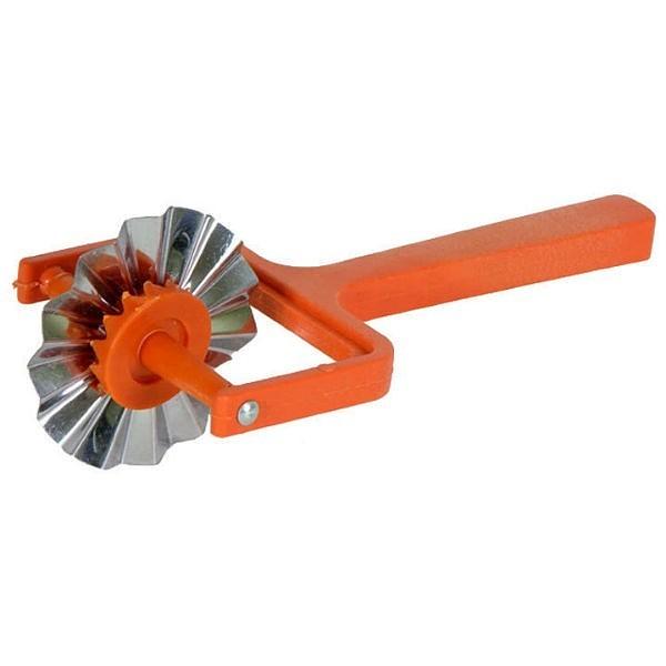 Нож для теста 15,5 см. d=5 см. нерж. ручка пластик /1/400/ фото 1