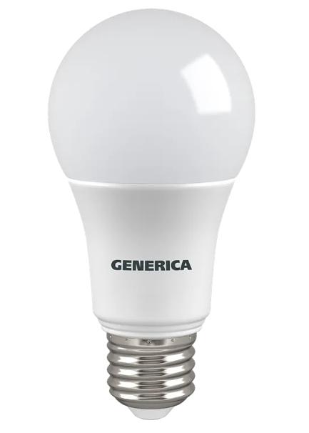 Лампа светодиодная A60 груша 20Вт 230В 3000К E27 GENERICA ОПТ фото 2