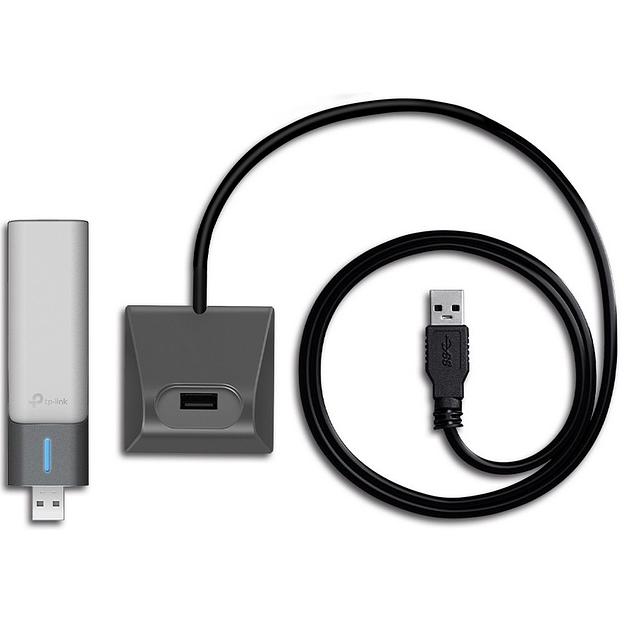 Archer TX20UH AX1800 Двухдиапазонный Wi-Fi 6 USB-адаптер высокого усиления фото 2