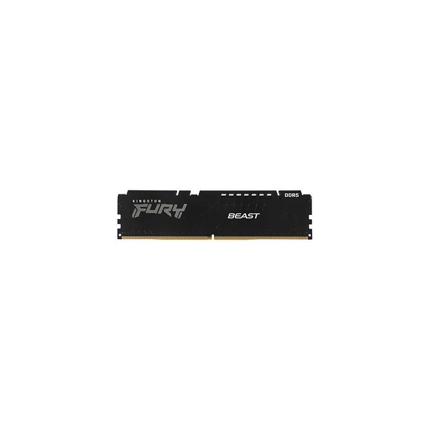 Оперативная память Kingston Fury Beast Black KF556C36BBE-8 DDR5 - 1x 8ГБ 5600МГц, DIMM, Ret фото 1