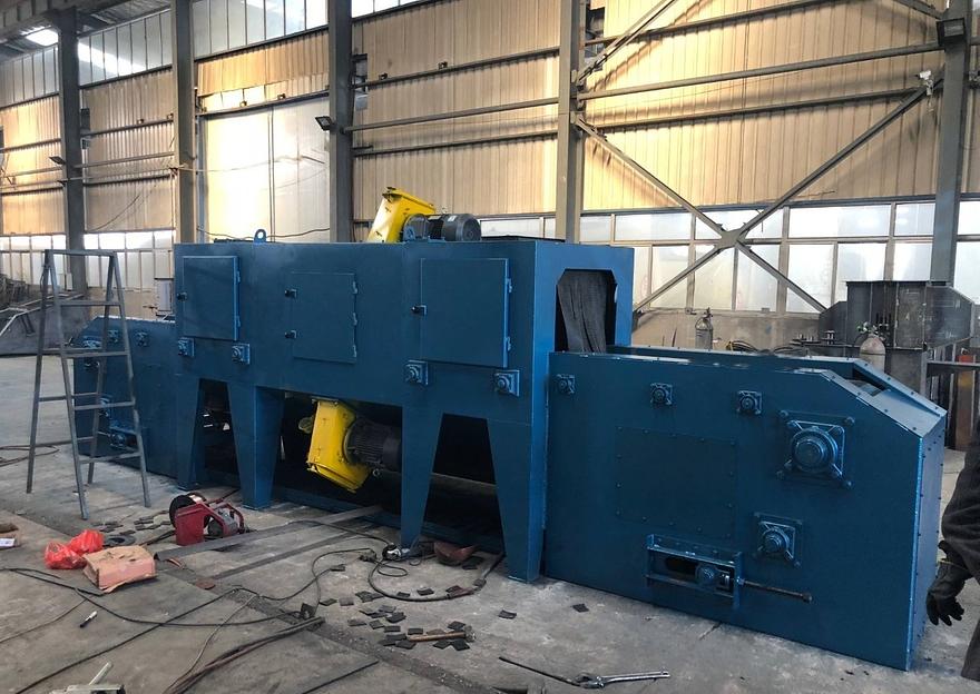 Дробемет с сетчатым конвейером QWD60 фото 4