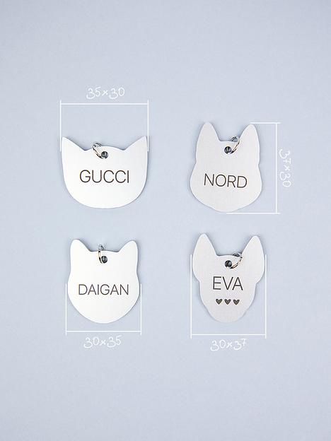 Адресник + шнурок  (20 см) для малых пород собак Agree’s FOR PETS, опт фото 3