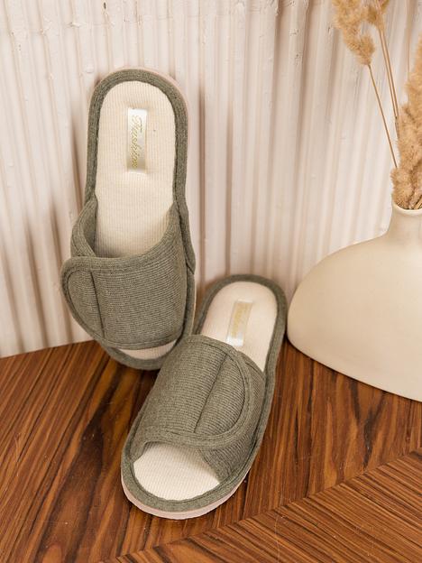 Тапочки домашние женские на липучке фото 3