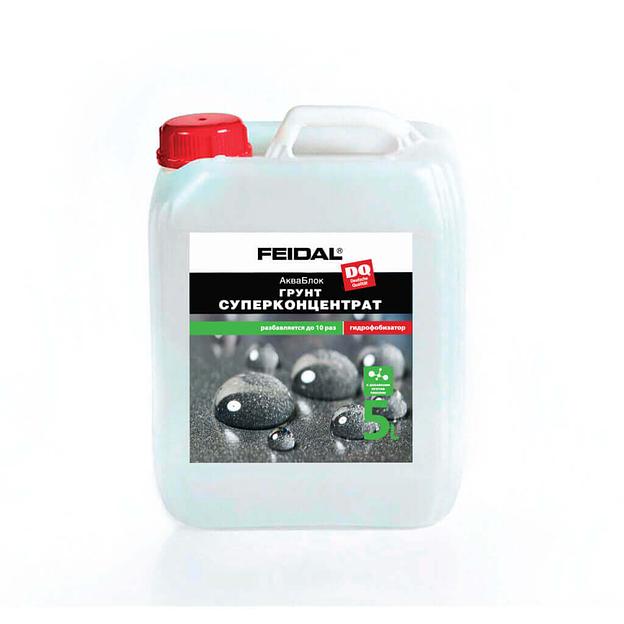 Гидрофобизатор-суперконцентрат грунтовка FEIDAL АКВАБЛОК фото 1