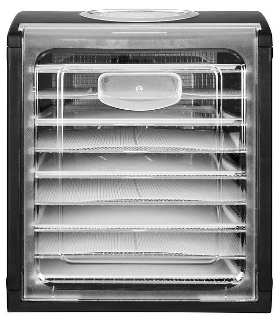 Сушка для фруктов и овощей Hyundai HYFD-1802 27под. 700Вт черный фото 10