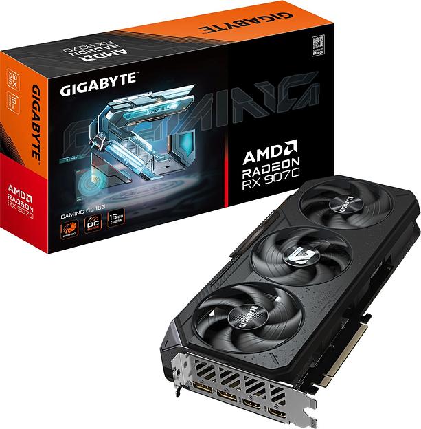 Видеокарта Gigabyte PCI-E 4.0 GV-R9070 GAMING OC-16GD 1.0 AMD Radeon RX 9070XT 16Gb 256bit GDDR6 2175/20000 HDMIx2 DPx2 HDCP Ret фото 10