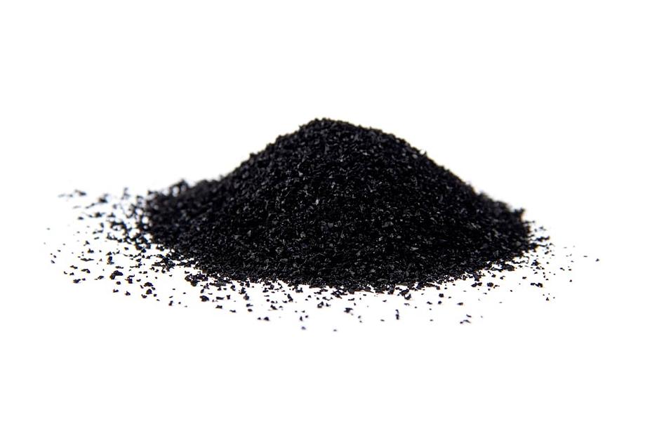 Резиновая крошка фракции 0-1мм (черная) фото 1