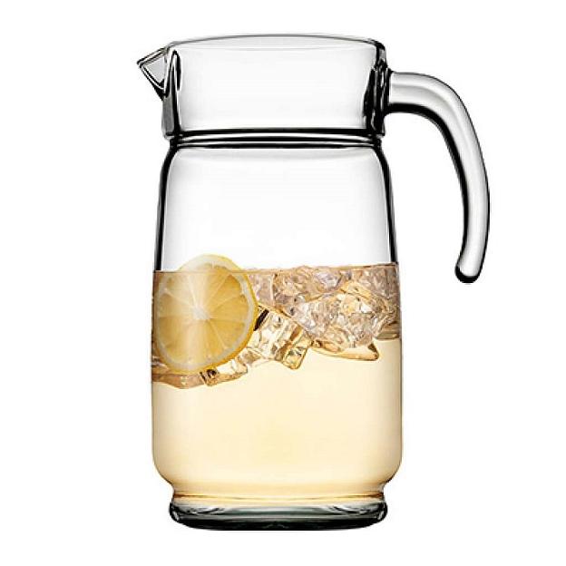 Кувшин 1,65 л. d=110 мм. h=235 мм. с прозр. крышкой Акватик /6/144/ фото 1