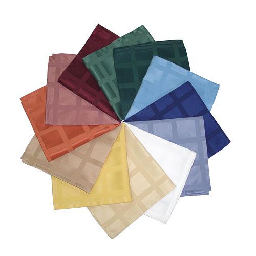 Салфетка 43*43 см. терракот клетка /3/ фото 1