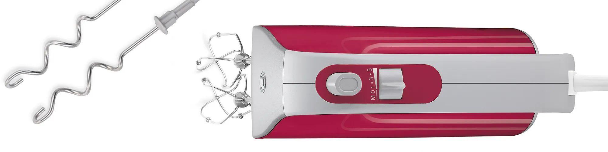 Миксер ручной Bosch MFQ40304 500Вт красный фото 3