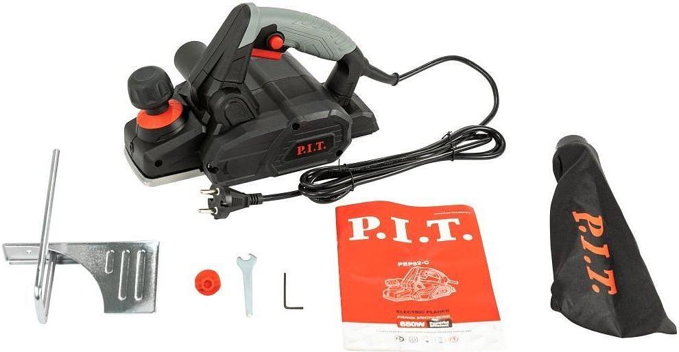 Рубанок P.I.T. PEP82-C 650Вт 82мм 16800об/мин фото 3