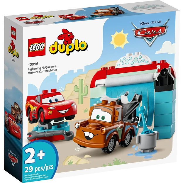 Конструктор LEGO DUPLO Disney TM Развлечения Молнии МакКвина и Сырника на автомойке 10996 фото 1