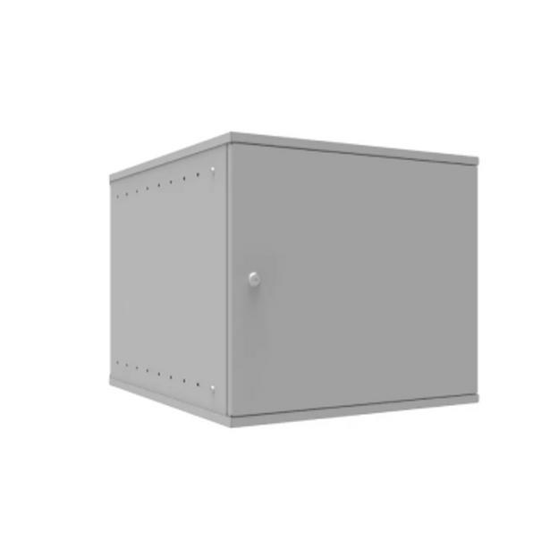 Шкаф телекоммуникационный настенный 9U, 523х600х465мм серия LITE (металлическая дверь) фото 1