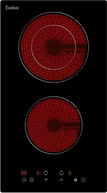 Встраиваемая варочная панель электрическая EVELUX EVELUX HEV 321 B фото 2