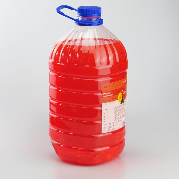 Жидкое крем-мыло "М-070" ПЭТ 5кг персик фото 2