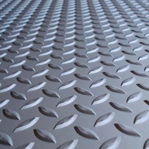 Лист стальной рифленый (ромб) ОПТ фото 1