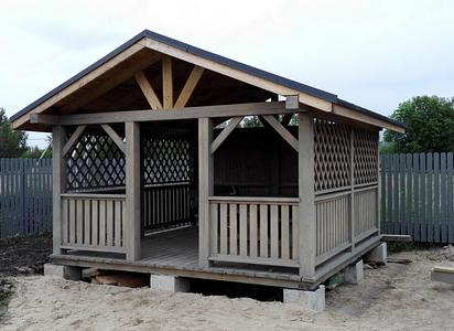 Беседка «Ладога» 4×4 м фото 1