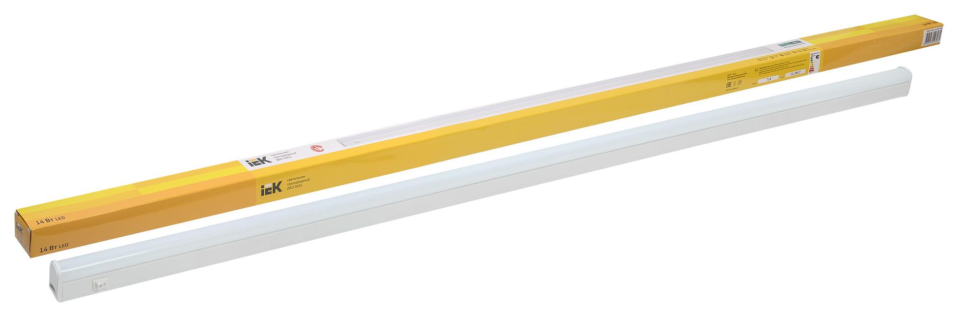 Светильник IEK 14Вт 4000K белый (LDBO0-3004-14-4000-K01) фото 3