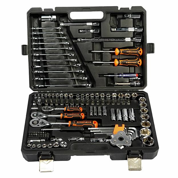 Набор инструментов KINGQUEEN 121 Предмета WIB-80007-24 фото 1