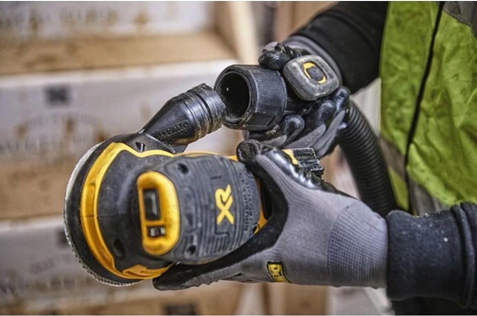 Эксцентриковая шлифмашина DeWalt DCW210N D125мм аккум. фото 5