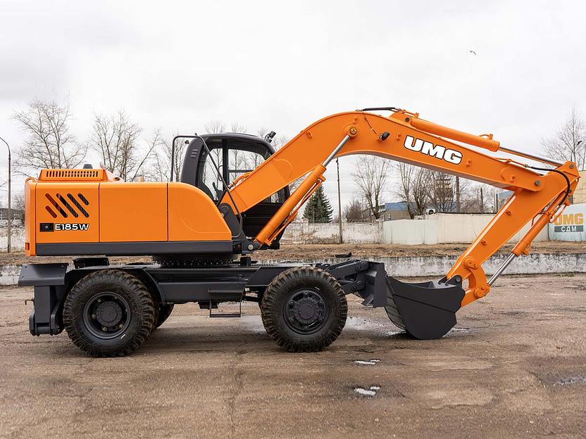 Колесный экскаватор E185W фото 6