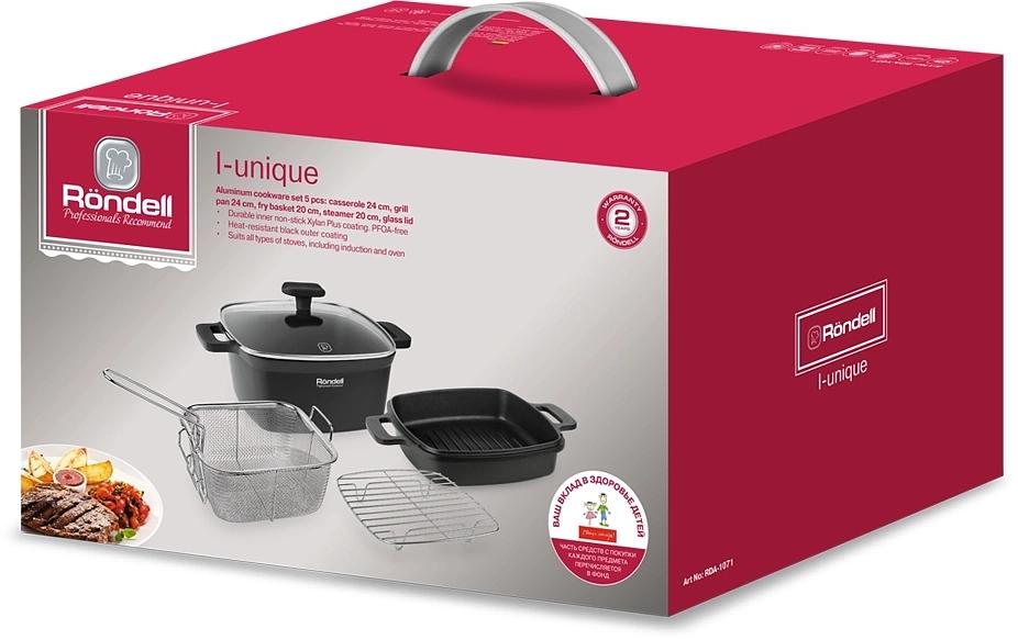 Набор посуды Rondell I-unique RDA-1071 5 предметов фото 10