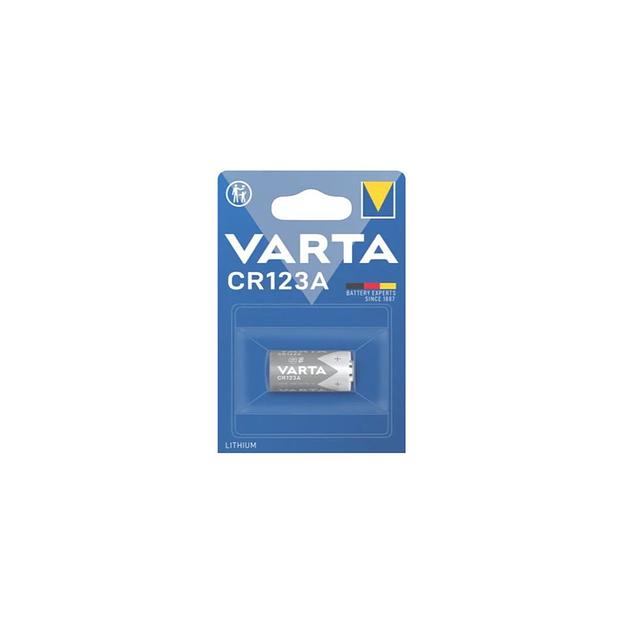 CR123A Батарейка VARTA Professional BL1 Lithium, 1 шт. фото 1