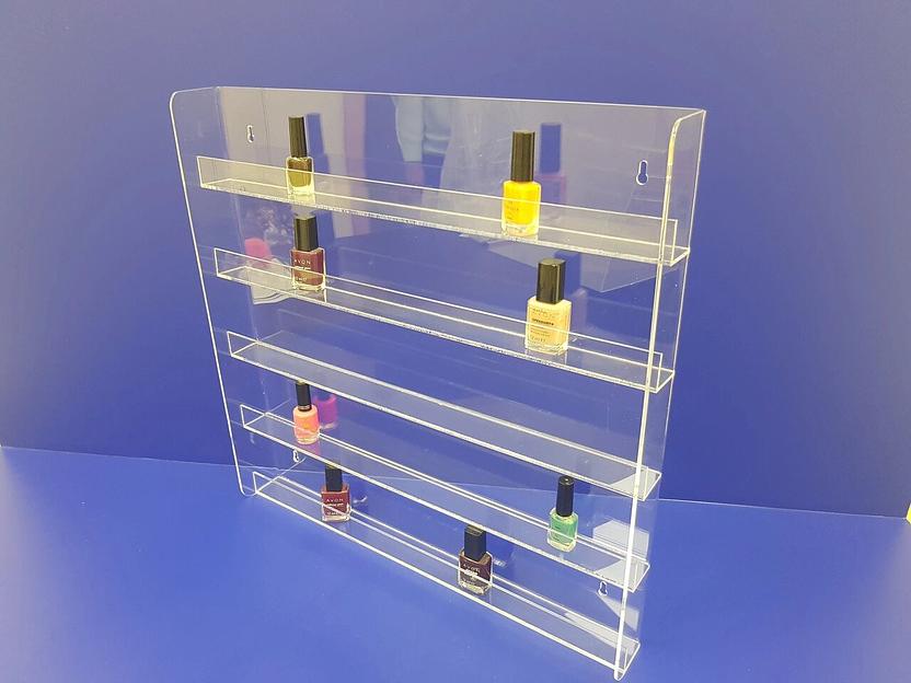 Полка для лаков подвесная. фото 1