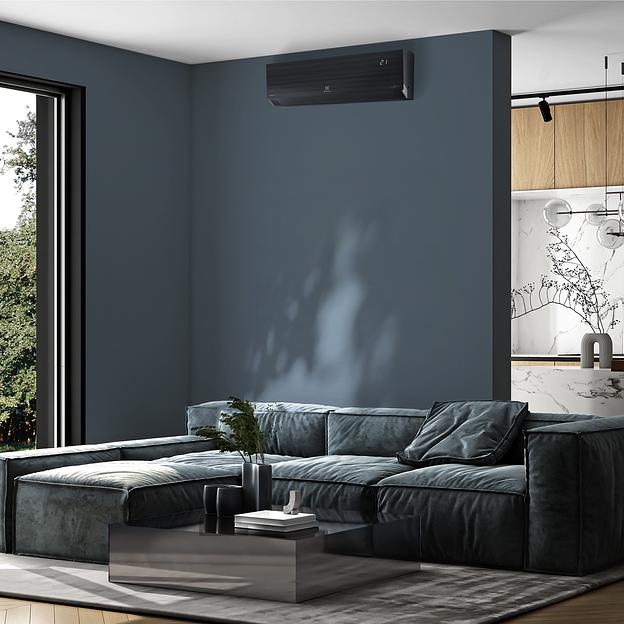 Сплит-система инверторного типа Electrolux Enterprise Super DC EACS/I-12HEN-BLACK/N8_24Y комплект фото 5