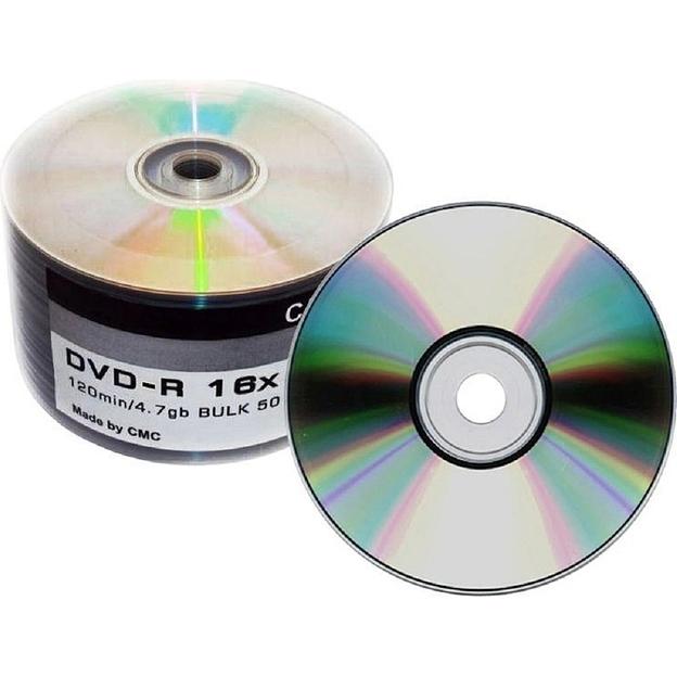 Диски СМС DVD-R 4,7 GB 16x Bulk/50 фото 1