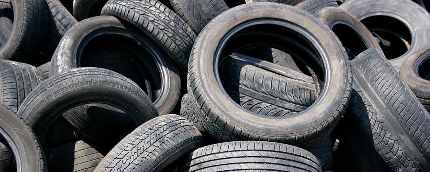 Утилизация изношенных автомобильных покрышек фото 1