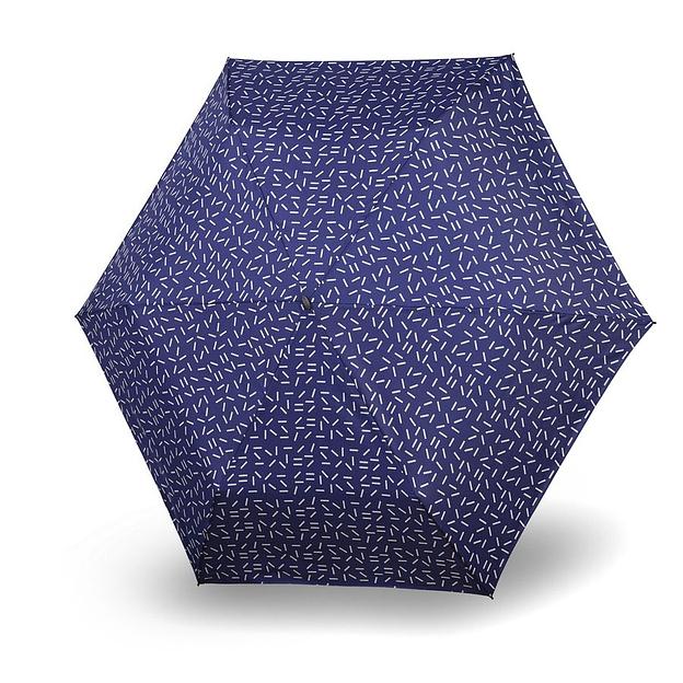 Зонт Knirps механический AS.050 Slim Small Manual 2DANCE BLUE 95 9050 8503 фото 1