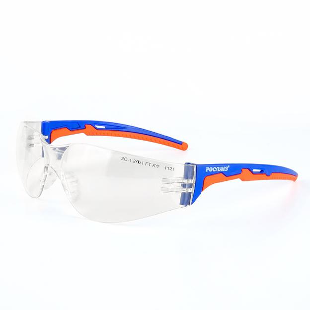 Очки защитные открытые О15 HAMMER ACTIVЕ АЛМАЗ (2С-1.2 PC) с мягким носоупором РОСОМЗ 115537-5 фото 1