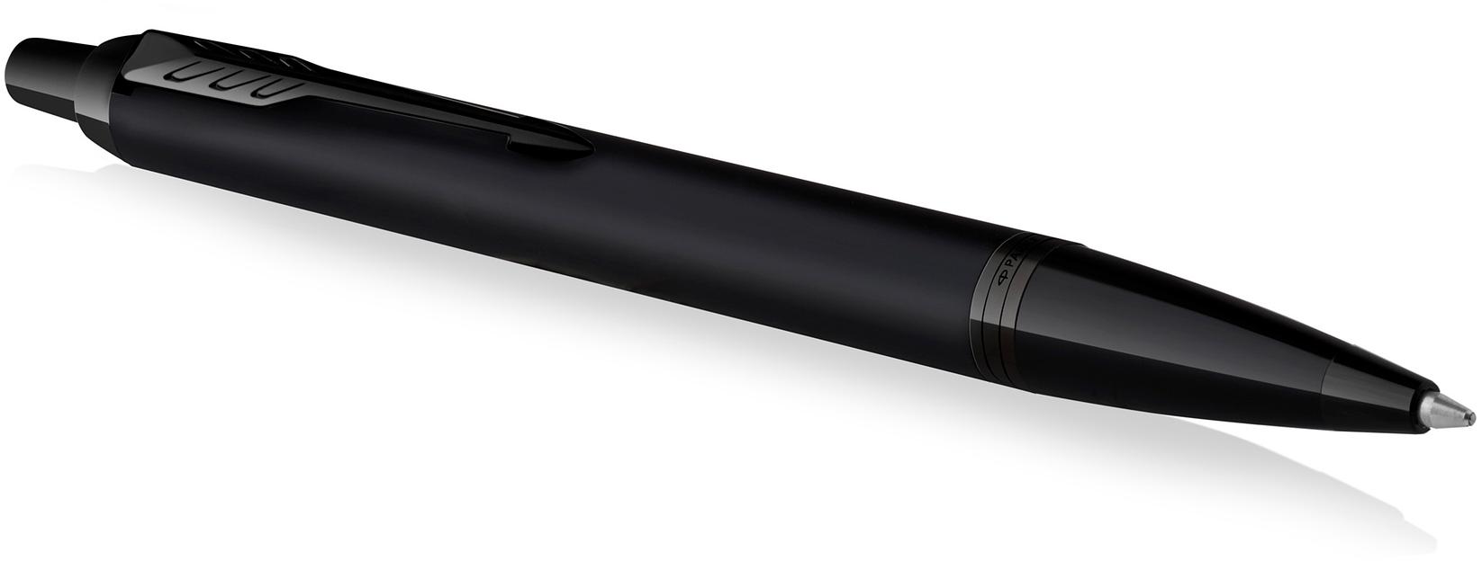 Ручка шариков. Parker IM Achromatic K317 (CW2127618) Matt Black M син. черн. подар.кор. фото 2
