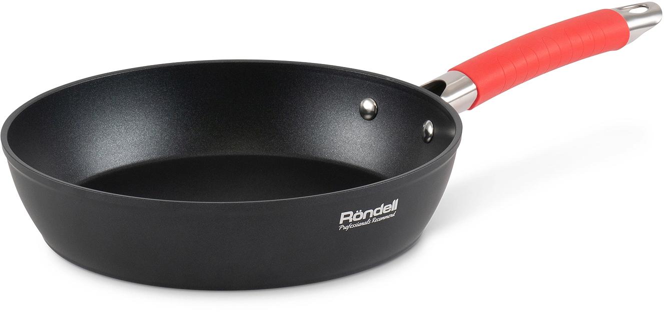 Сковорода Rondell Passion RDA-1932 круглая 28см покрытие: Xylan Plus ручка несъемная (без крышки) черный фото 1