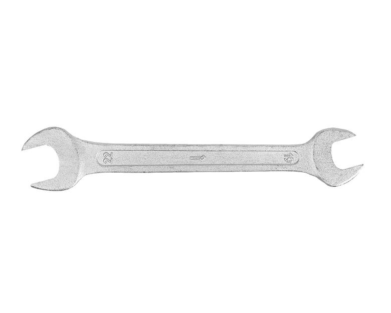 Ключ гаеч. рожковый двуст. 19x22 оцинк. ГОСТ 2839-80 с поверкой фото 1