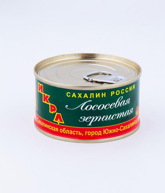 Икра лососевая зернистая баночная 140 г ж/б ОПТ фото 1