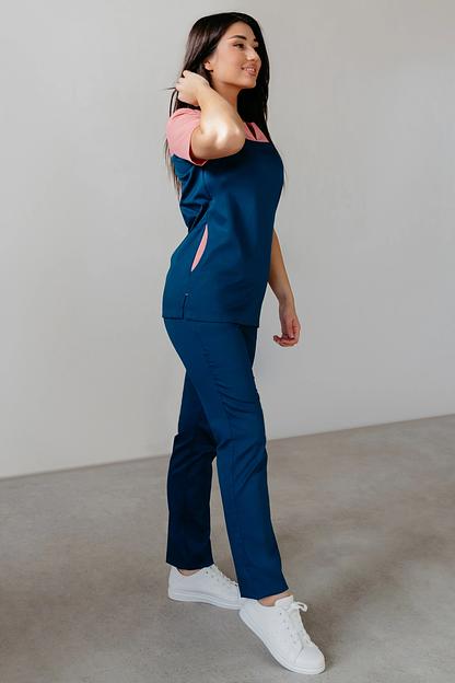 Блуза хирургическая женская VF3-06-04-1, 39F+38F, опт фото 6