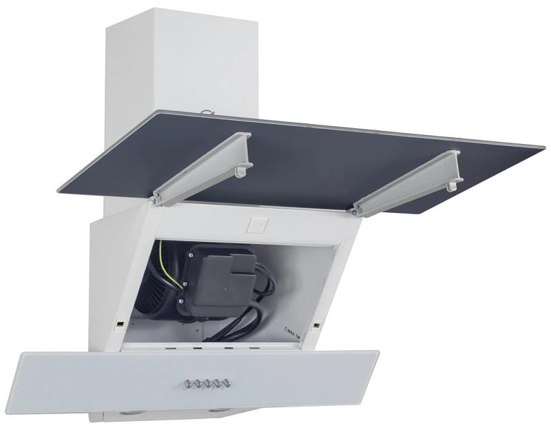 Вытяжка каминная MBS Meryta 160 Glass White белый стекло управление: кнопочное (1 мотор) фото 3