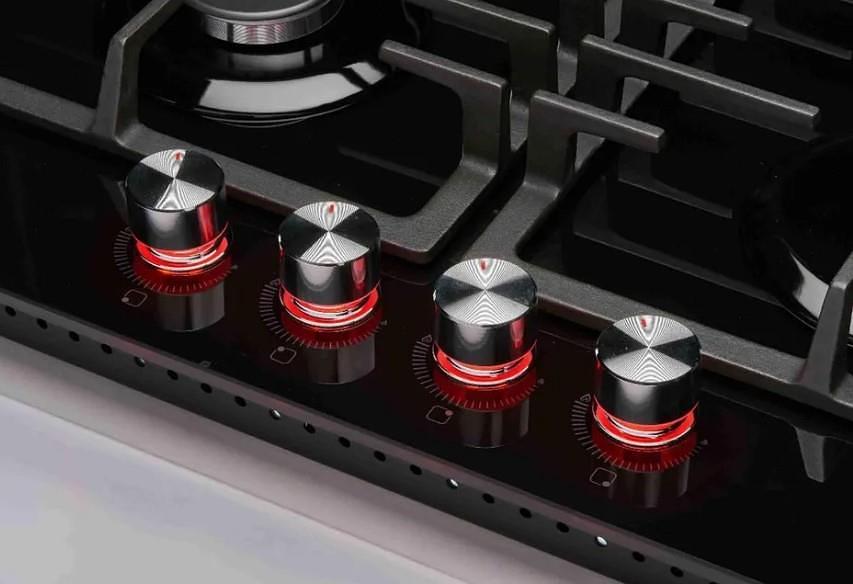 Газовая варочная поверхность стекло Thomson HG20-4I03 фото 5