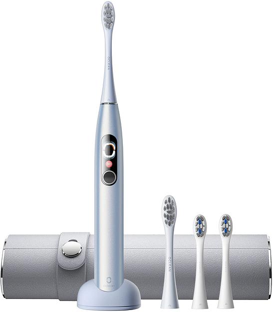 Зубная щетка электрическая Oclean X Pro Digital Set Y2076 серебристый фото 1