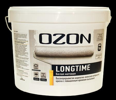 Краска акрилатно-латексная высокоукрывистая OZON Longtime ВД-АК-227А-1,3 А опт фото 2