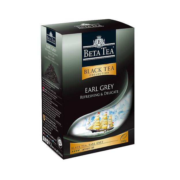 Чай чёрный «Бета Чай Бергамот» («Beta Tea Earl Grey») 250 г фото 1