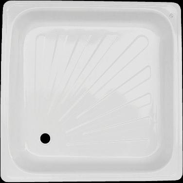 Поддон "Donatony" стальной эмалированный без сифона "С1", квадратный 700х700 фото 1